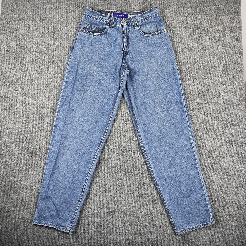 Vintage Levis Silvertab Jeans Mens 30x32 Light Wash Relaxed Tapered Denim Pants